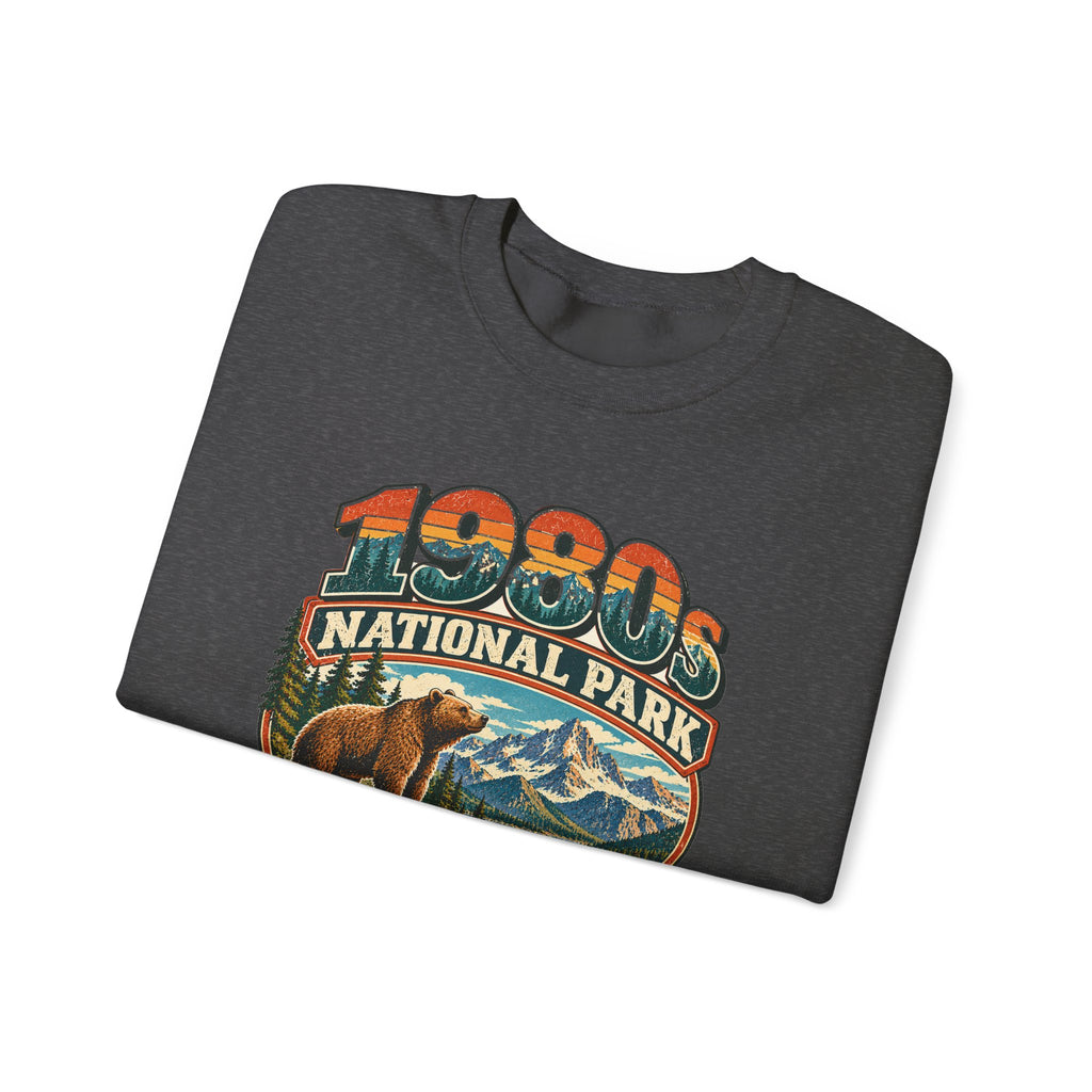 Custom 1980s National Park Family Trip Sweatshirt