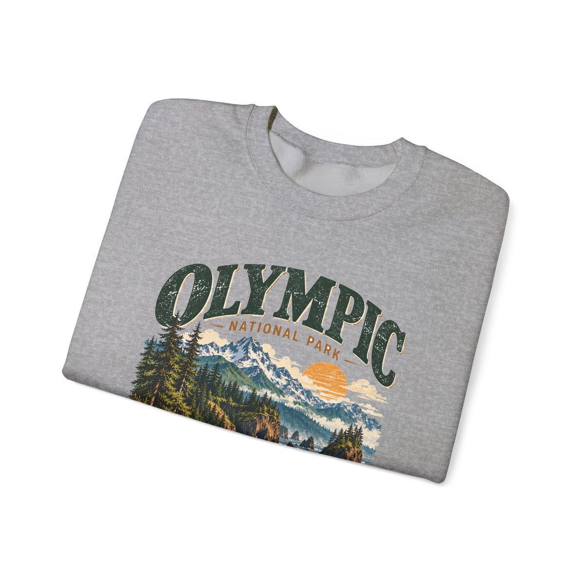 Custom Olympic National Park Family Trip Sweatshirt