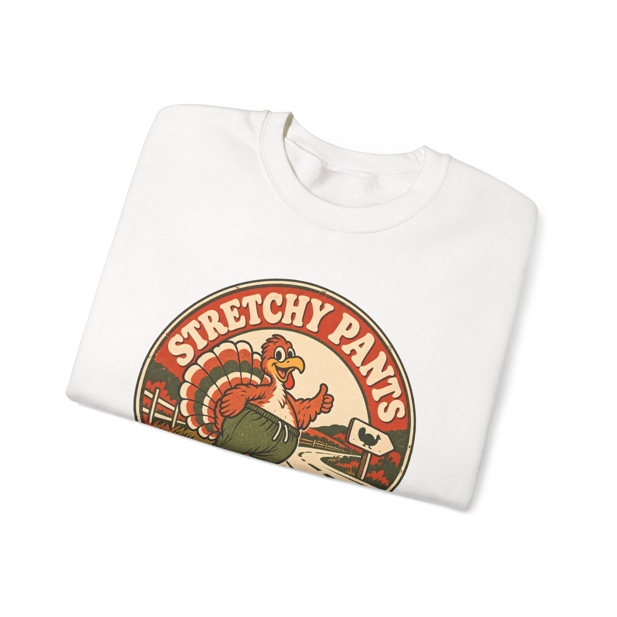 Custom Stretchy Pants Family Thanksgiving Sweatshirt