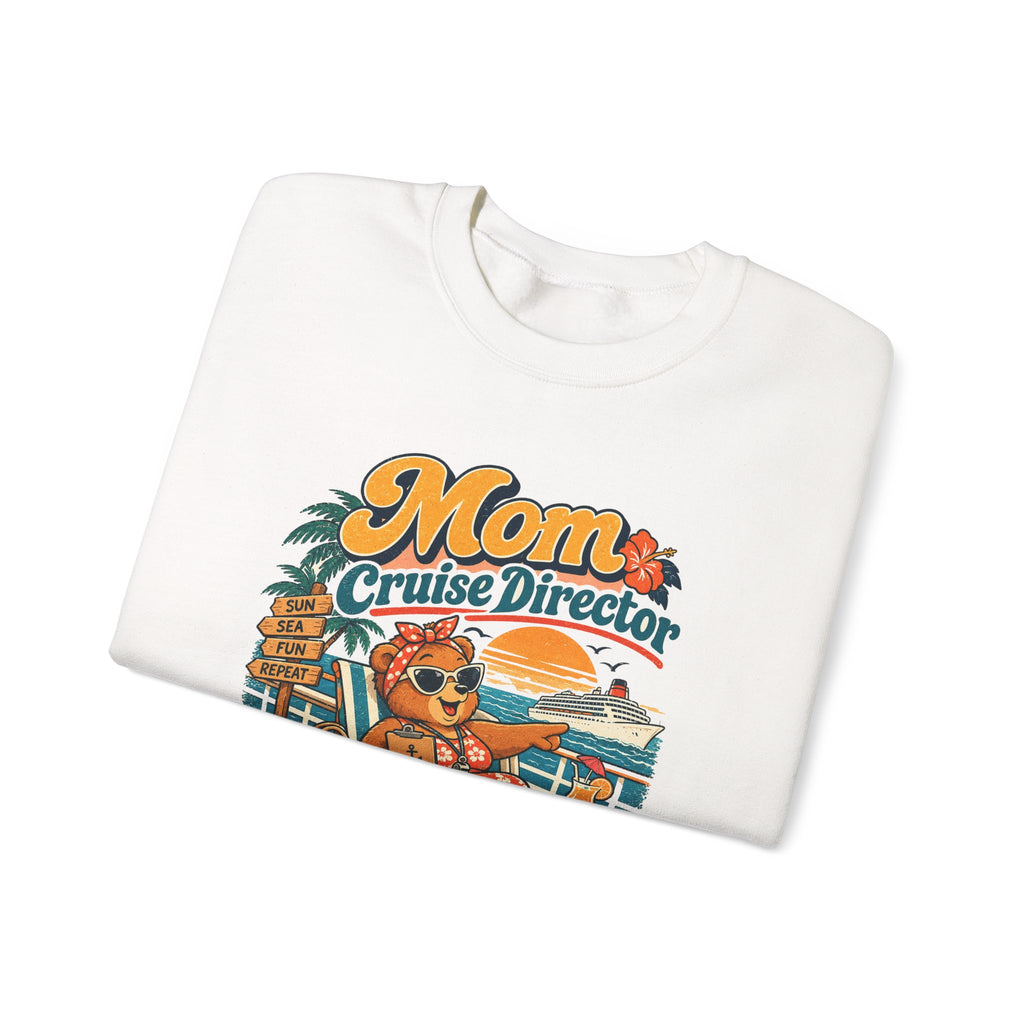Custom Mom Cruise Director Family Cruise Sweatshirt