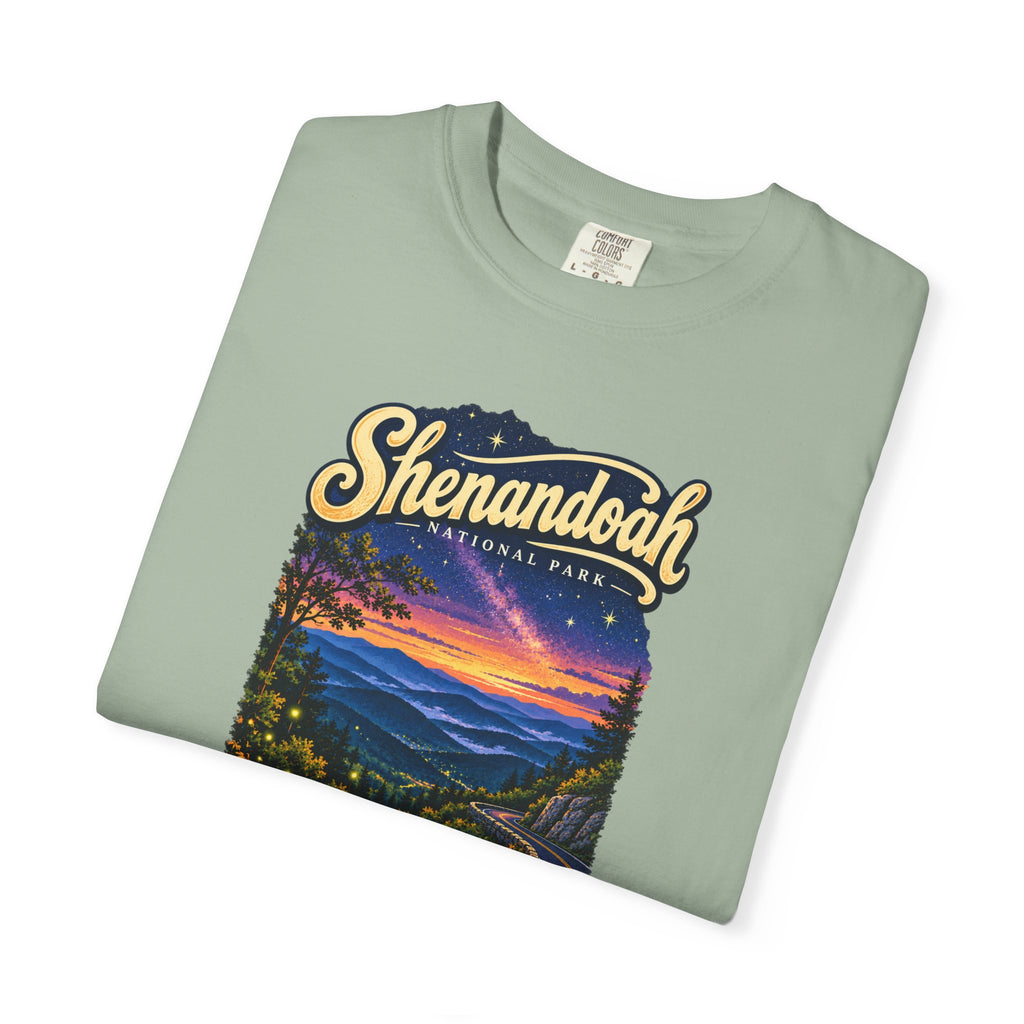 Custom Shenandoah National Park Skyline Drive Night Sky Shirt