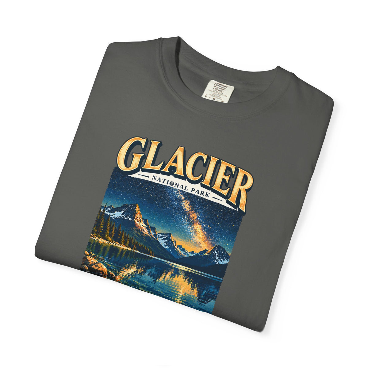 Custom Glacier National Park Night Sky Shirt