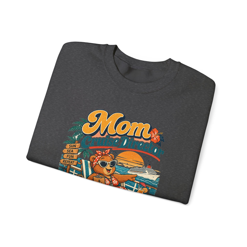 Custom Mom Cruise Director Family Cruise Sweatshirt