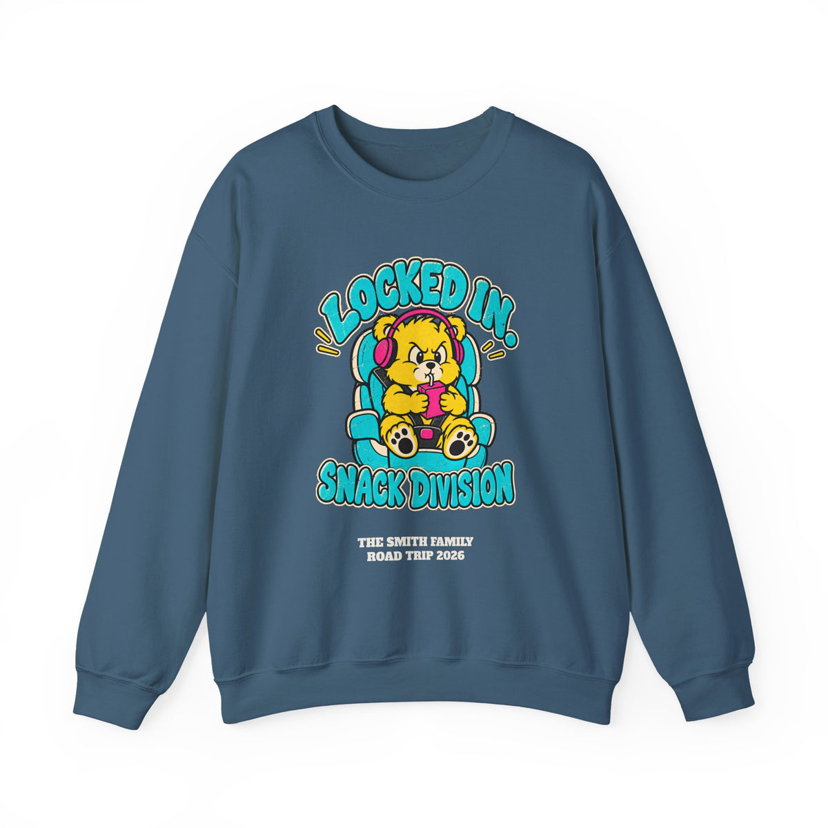 Custom Snack Division Road Trip Sweatshirt