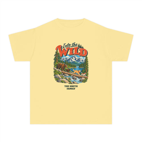 Custom Kids Into the Wild Hiking Shirt