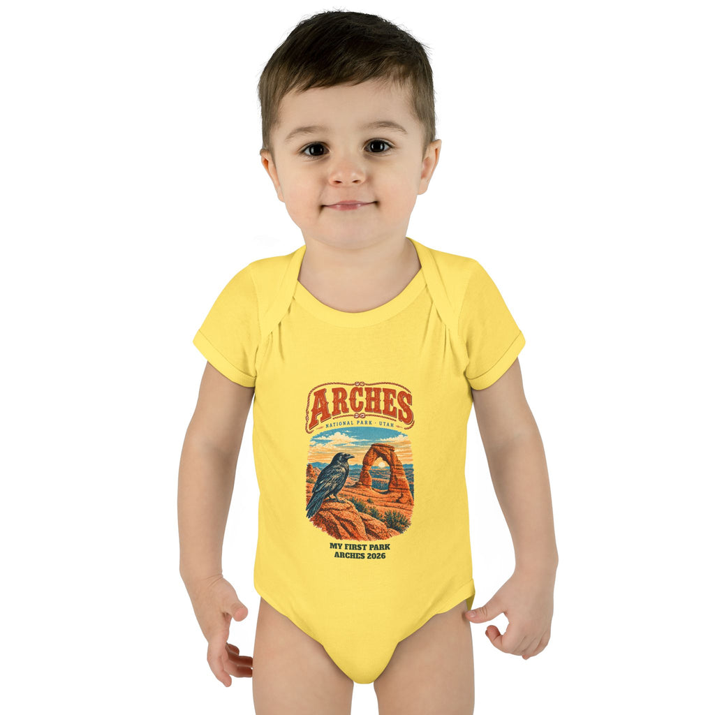 Custom Baby Arches National Park Delicate Arch Onesie