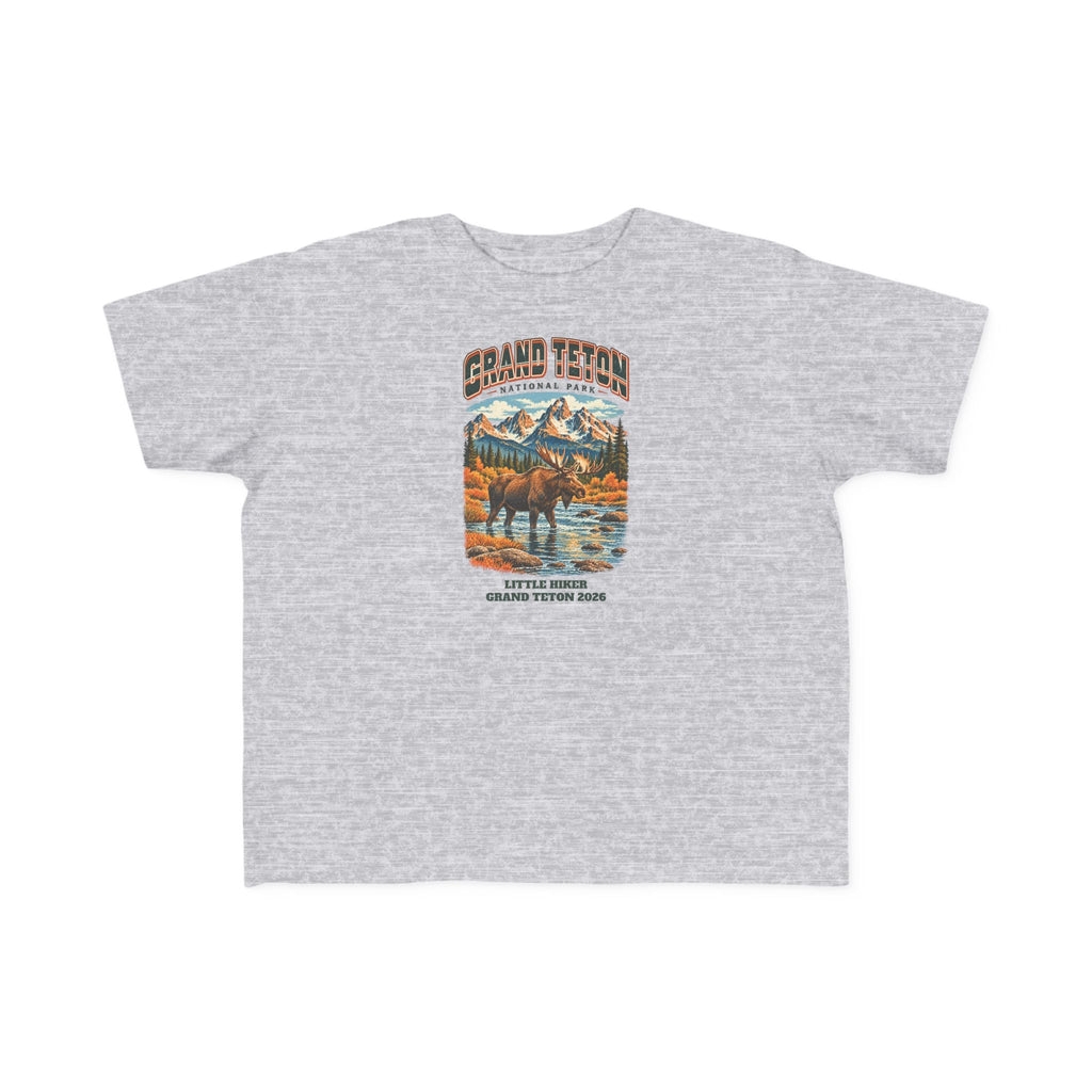 Custom Toddler Grand Teton National Park Vintage Moose Shirt