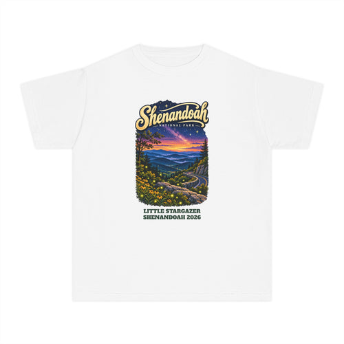 Custom Kids Shenandoah National Park Skyline Drive Night Sky Shirt