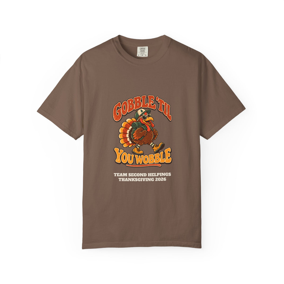 Custom Gobble 'Til You Wobble Thanksgiving Shirt