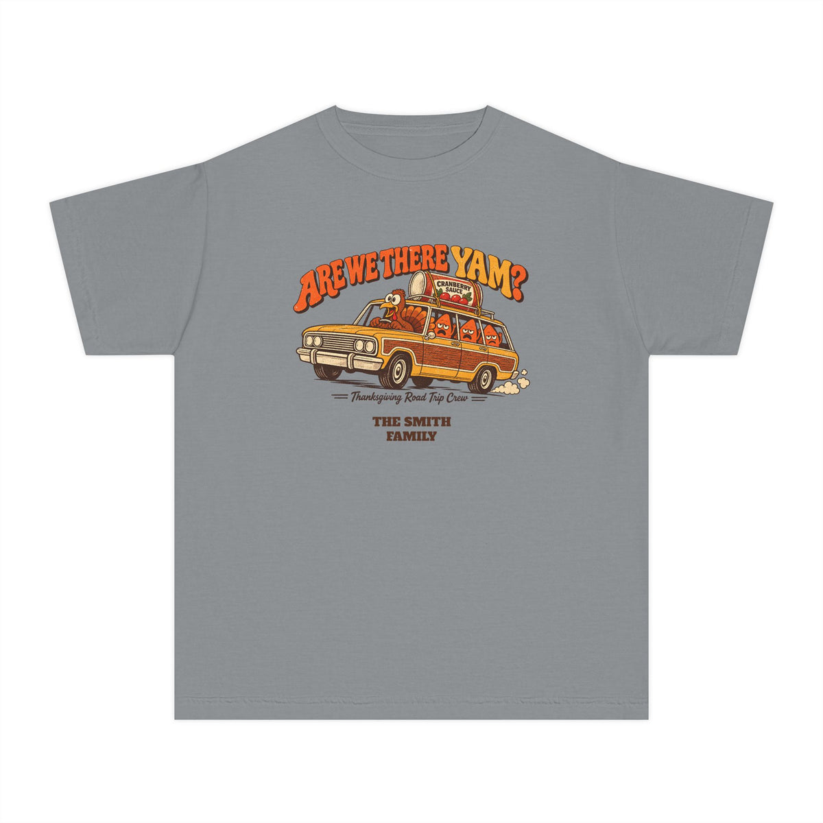 Custom Kids Are We There Yam Thanksgiving Shirt