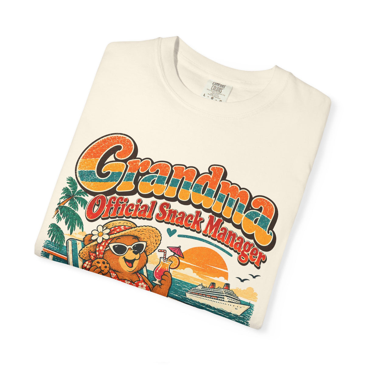 Custom Grandma Snack Manager Cruise Shirt