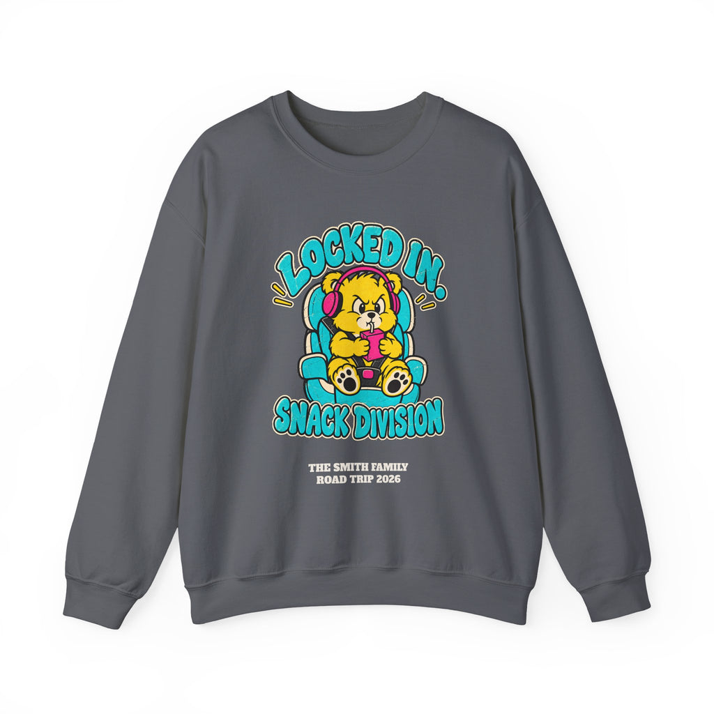 Custom Snack Division Road Trip Sweatshirt