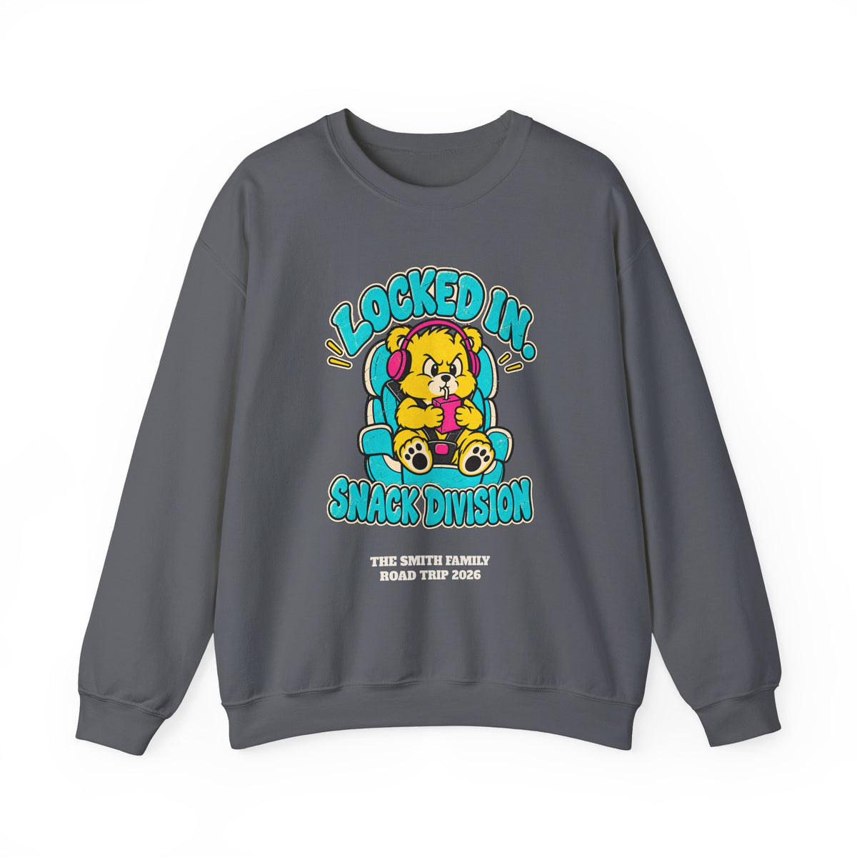 Custom Snack Division Road Trip Sweatshirt