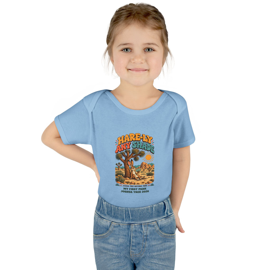 Custom Baby Joshua Tree National Park Hare-ly Any Shade Onesie