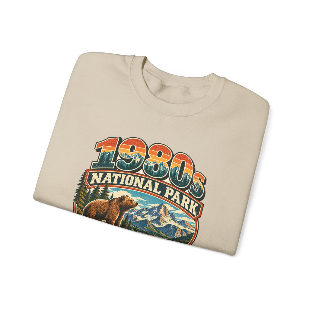 Custom 1980s National Park Family Trip Sweatshirt