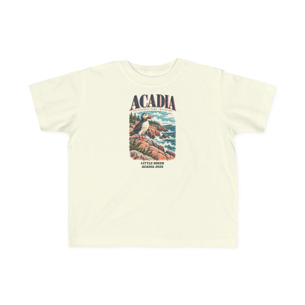 Custom Toddler Acadia National Park Puffin Shirt
