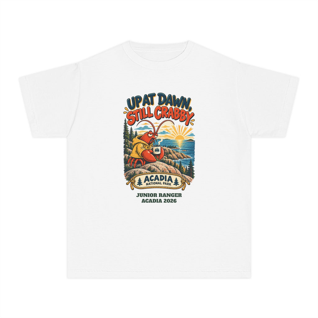 Custom Kids Acadia National Park Still Crabby Shirt