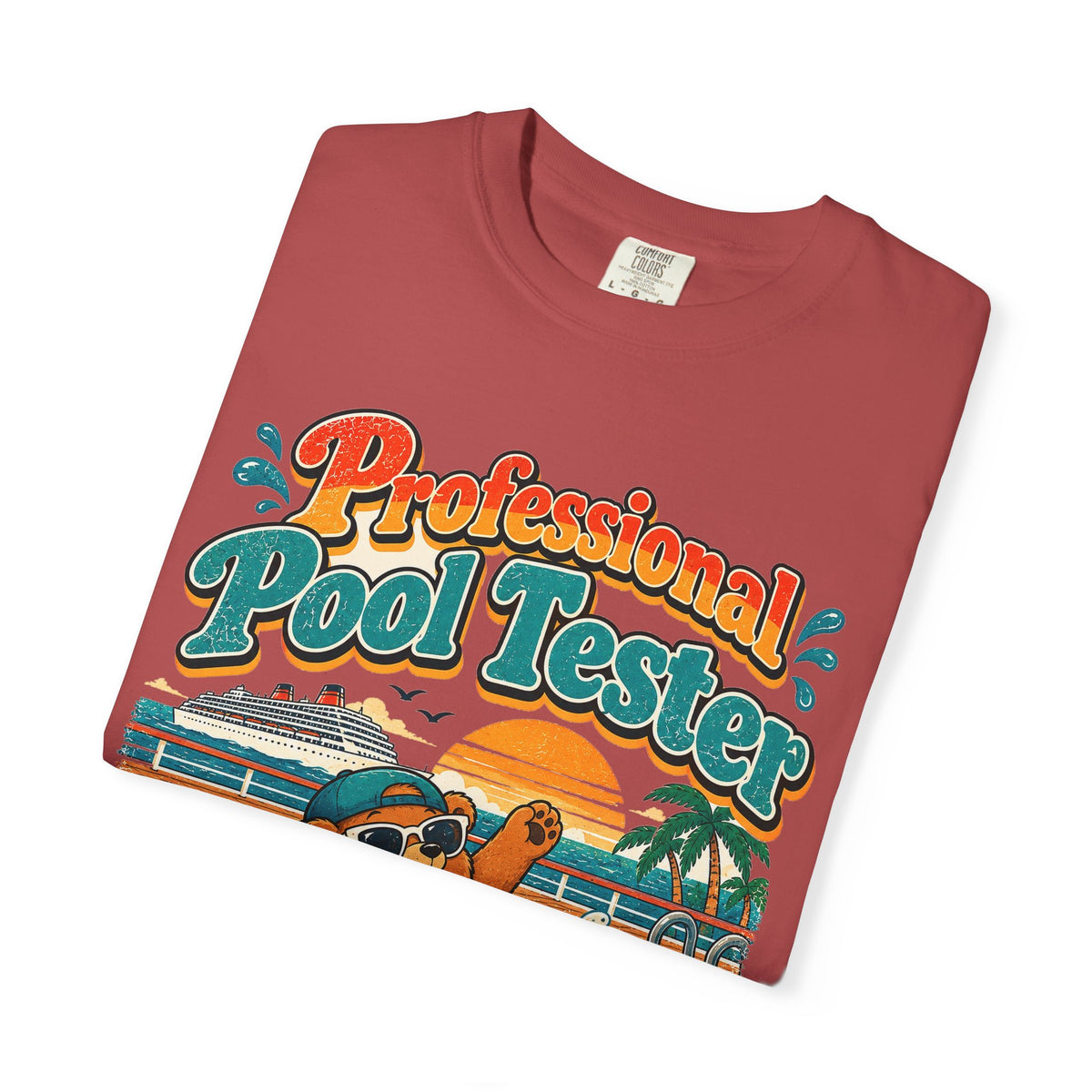 Custom Pool Tester Family Cruise Shirt