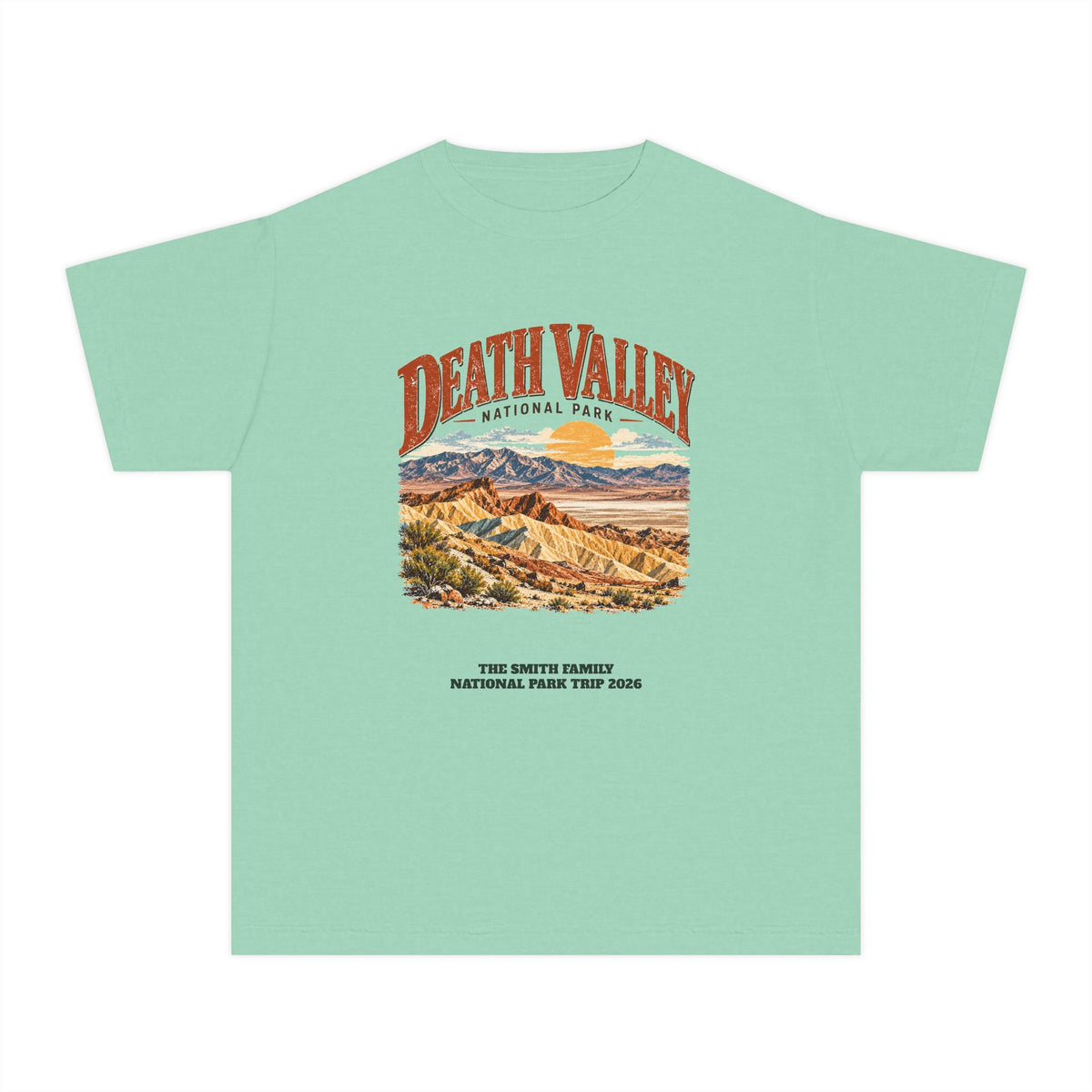 Custom Kids Death Valley National Park Shirt