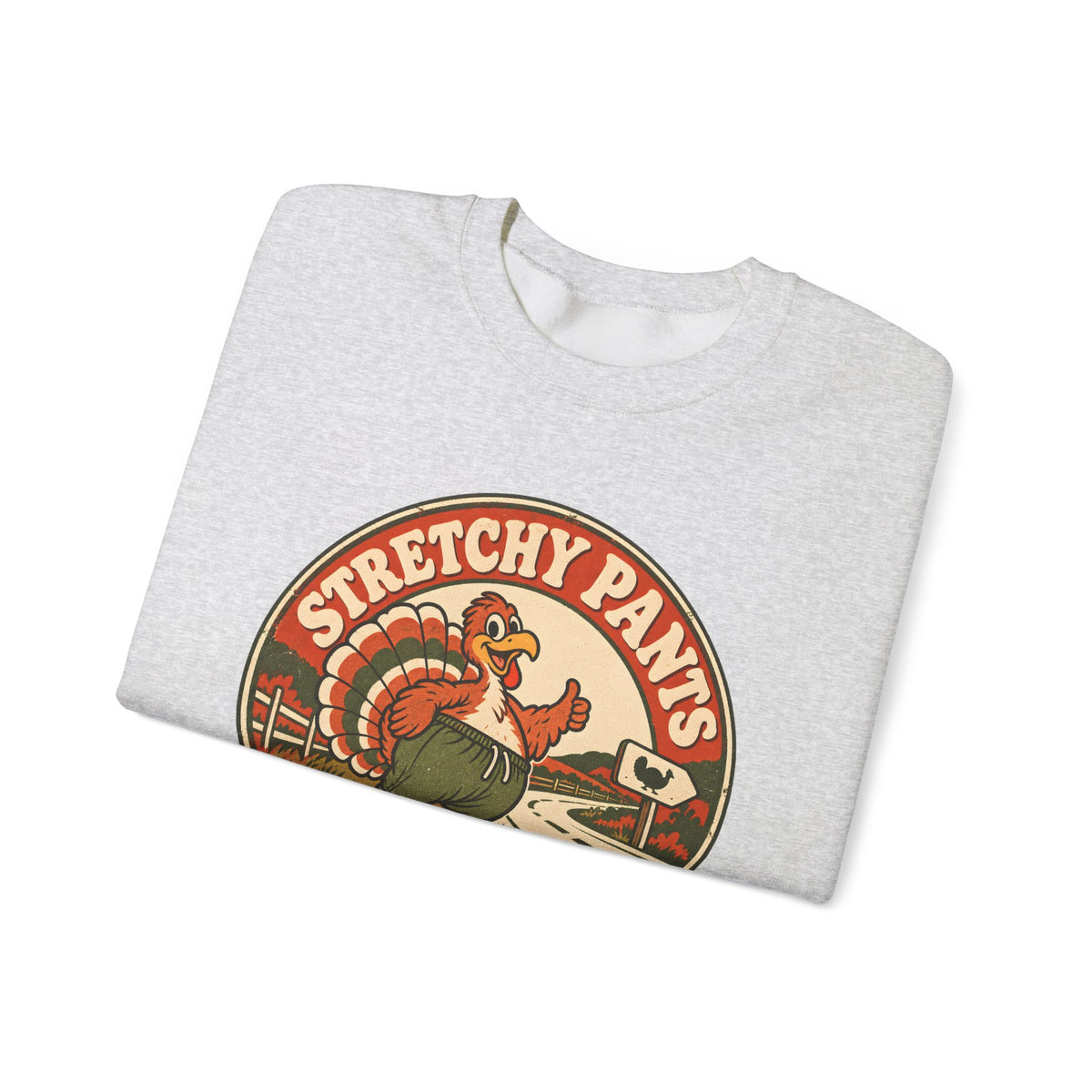 Custom Stretchy Pants Family Thanksgiving Sweatshirt