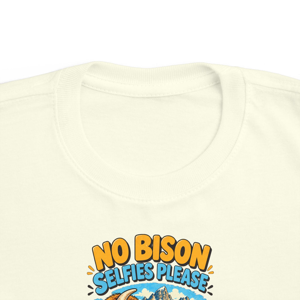 Custom Toddler Grand Teton National Park Funny Bison Shirt