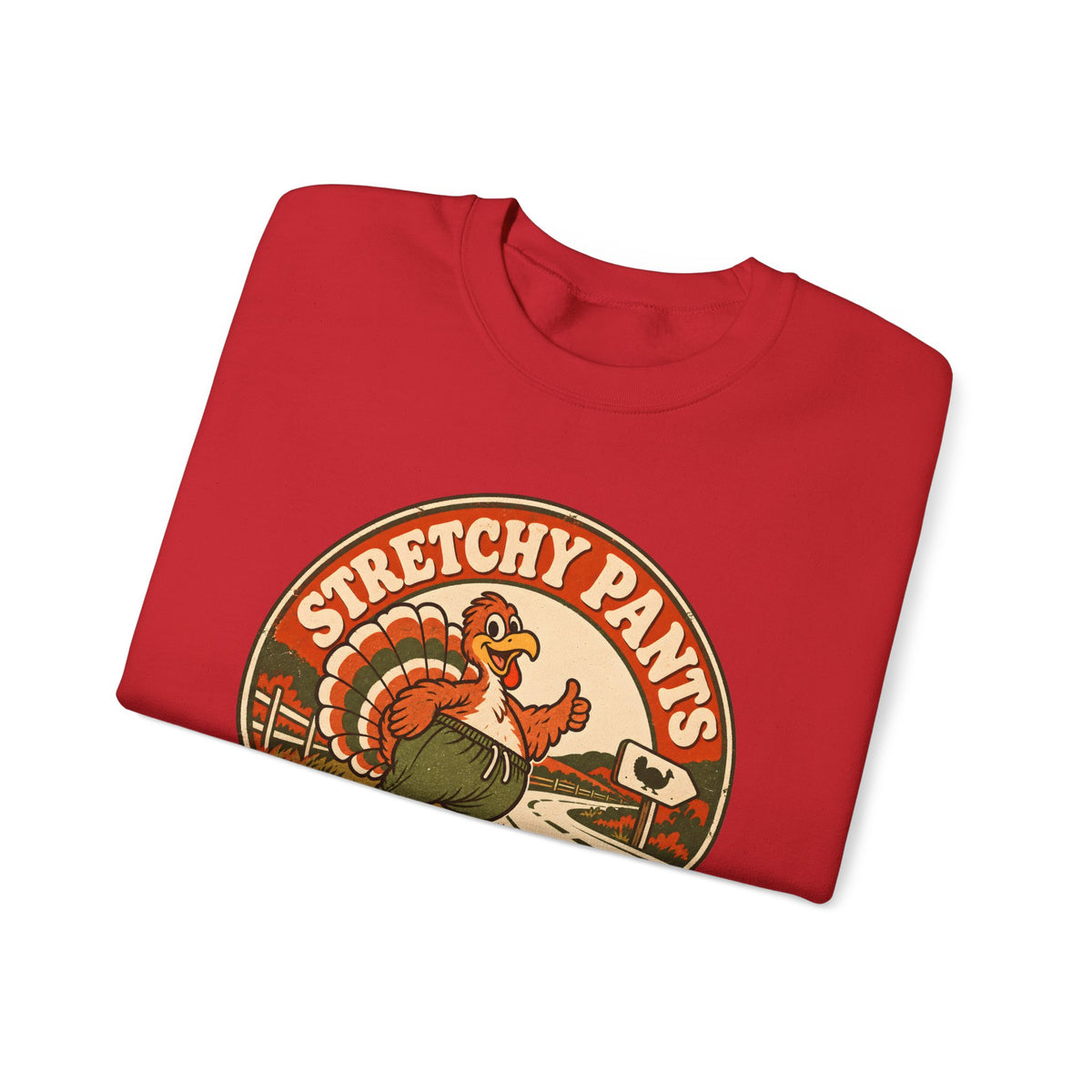Custom Stretchy Pants Family Thanksgiving Sweatshirt