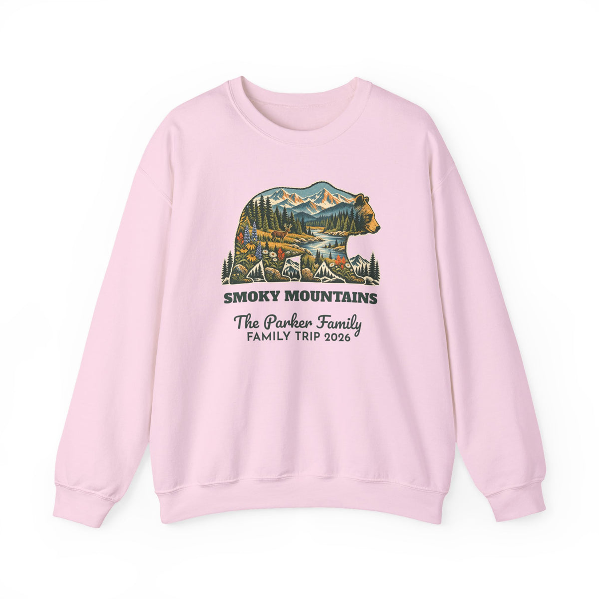 Custom National Park Bear Sweatshirt