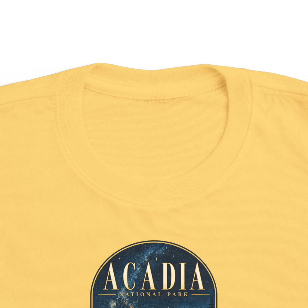 Custom Toddler Acadia National Park Lighthouse Night Sky Shirt