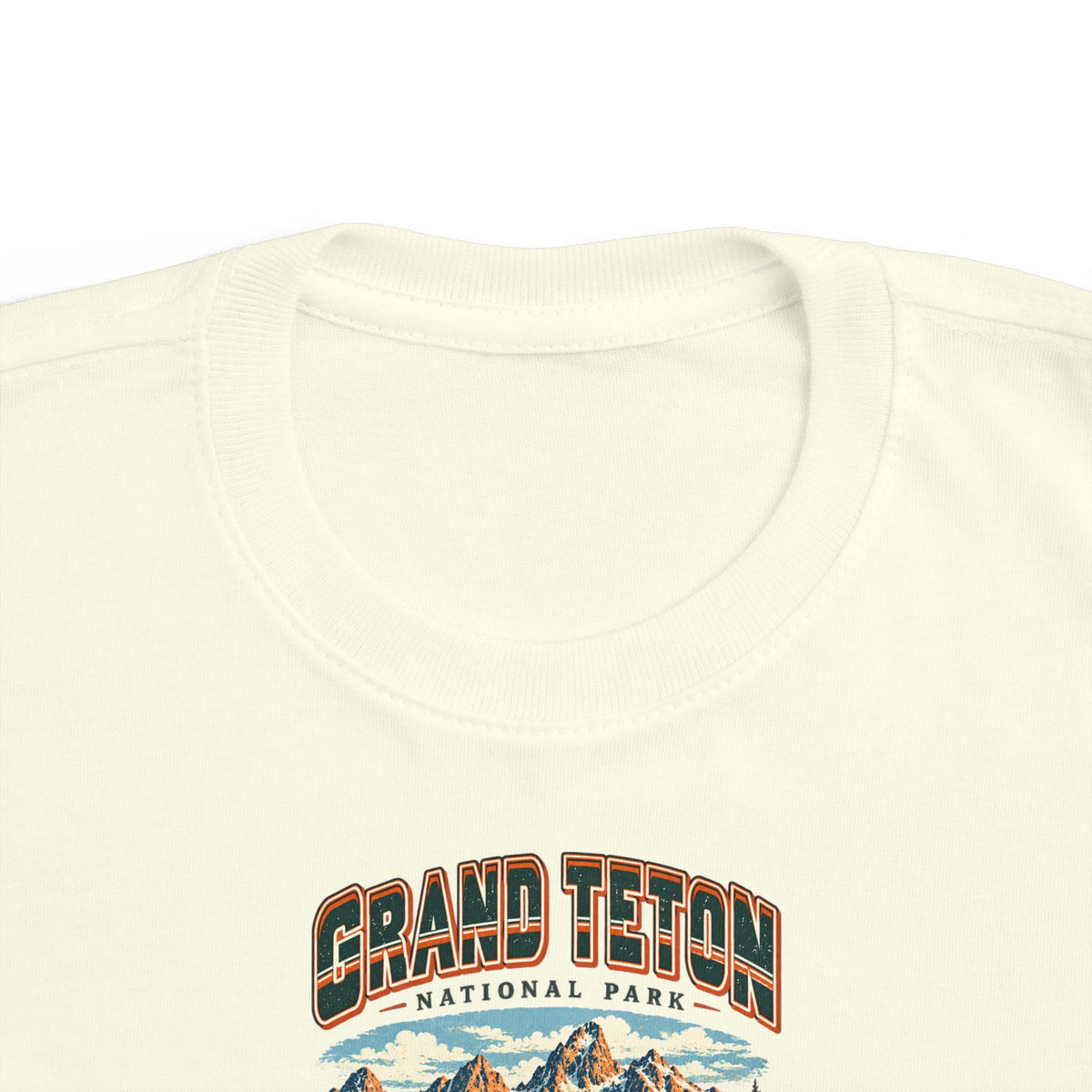 Custom Toddler Grand Teton National Park Vintage Moose Shirt
