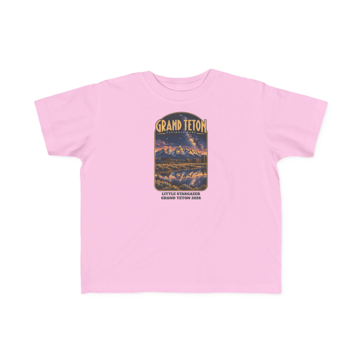 Custom Toddler Grand Teton National Park Night Sky Shirt