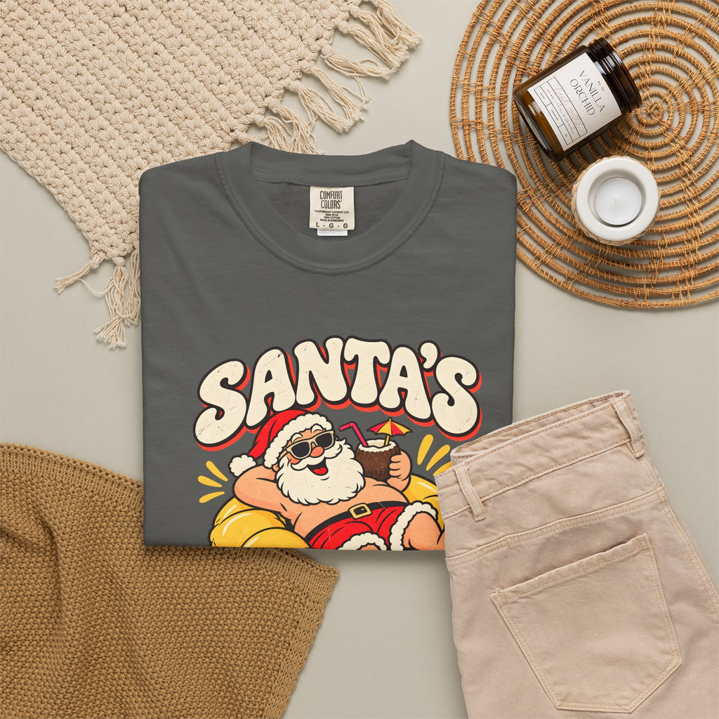 Custom Santa's Out Of Office Christmas Shirt