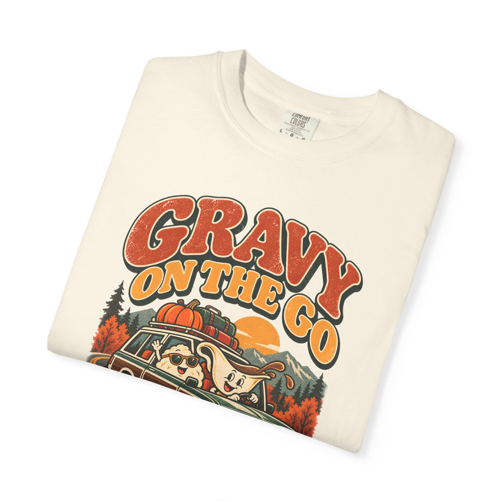 Custom Gravy On The Go Thanksgiving Road Trip Shirt