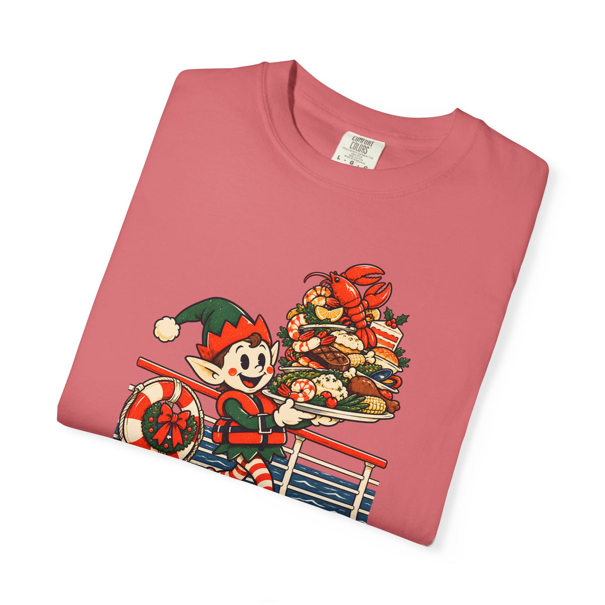 Custom Elf Cruise Buffet Christmas Shirt