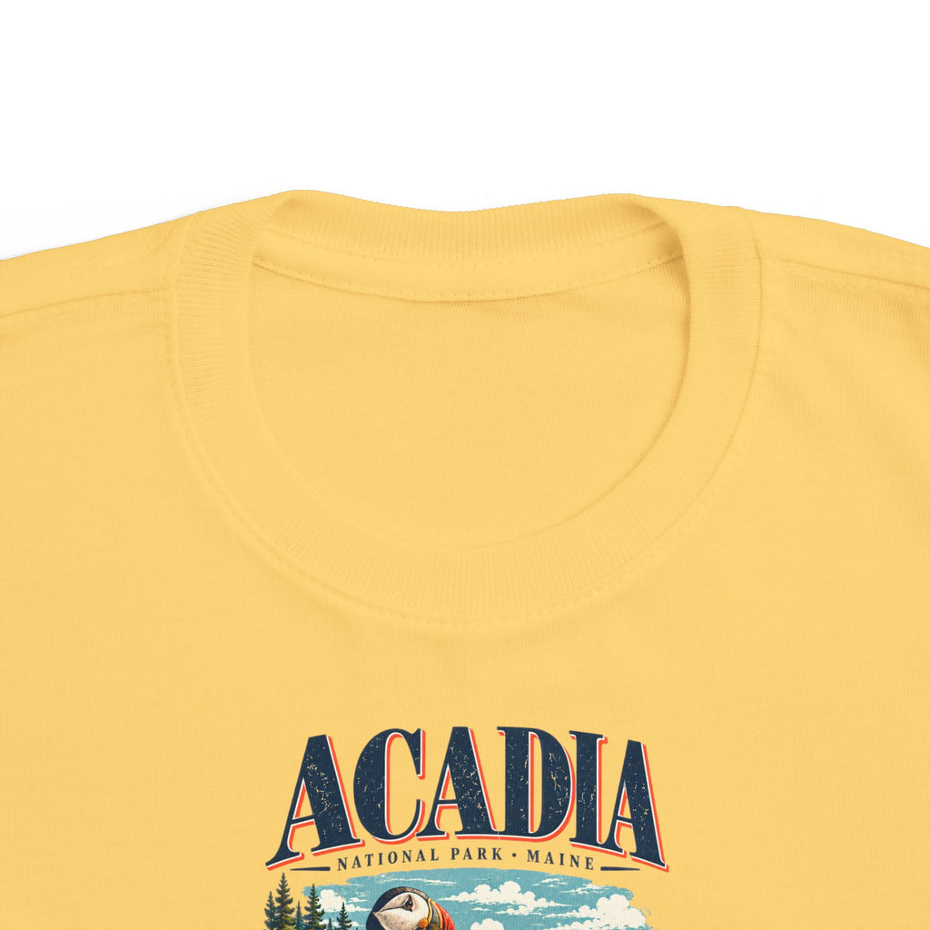 Custom Toddler Acadia National Park Puffin Shirt