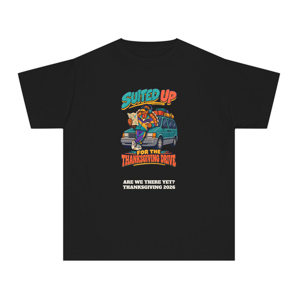 Custom Kids Suited Up For The Thanksgiving Drive Shirt