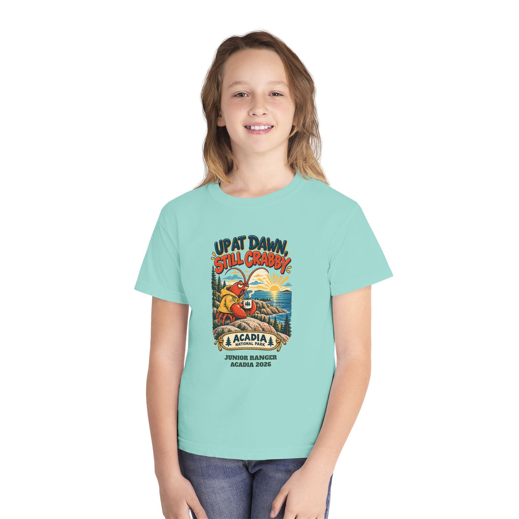 Custom Kids Acadia National Park Still Crabby Shirt