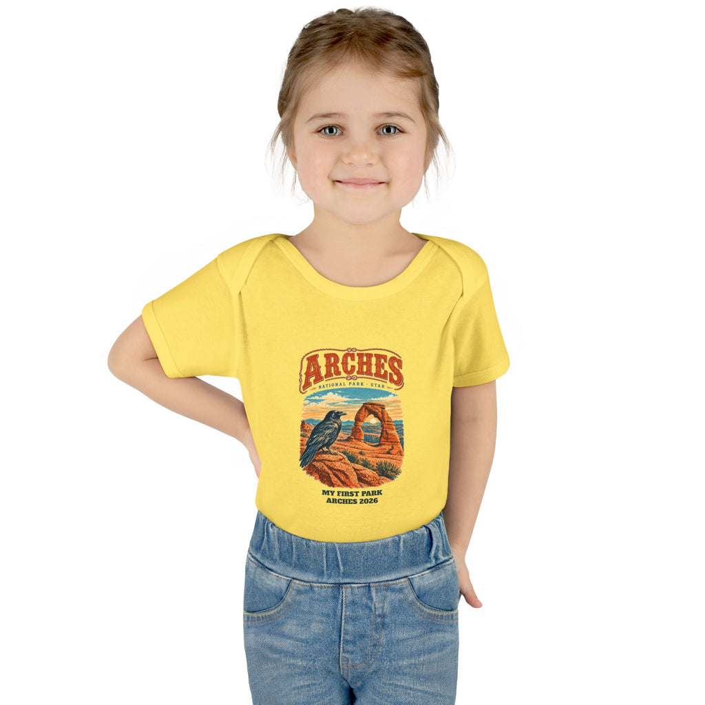 Custom Baby Arches National Park Delicate Arch Onesie