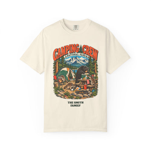 Custom Camping Crew Family Camping Shirt