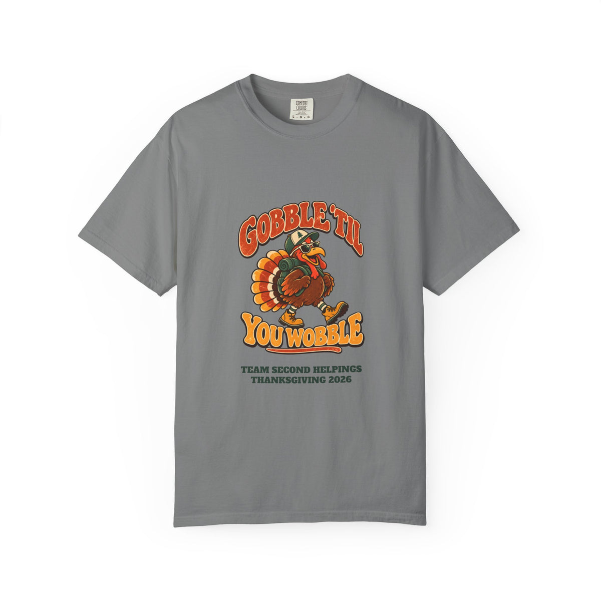 Custom Gobble 'Til You Wobble Thanksgiving Shirt