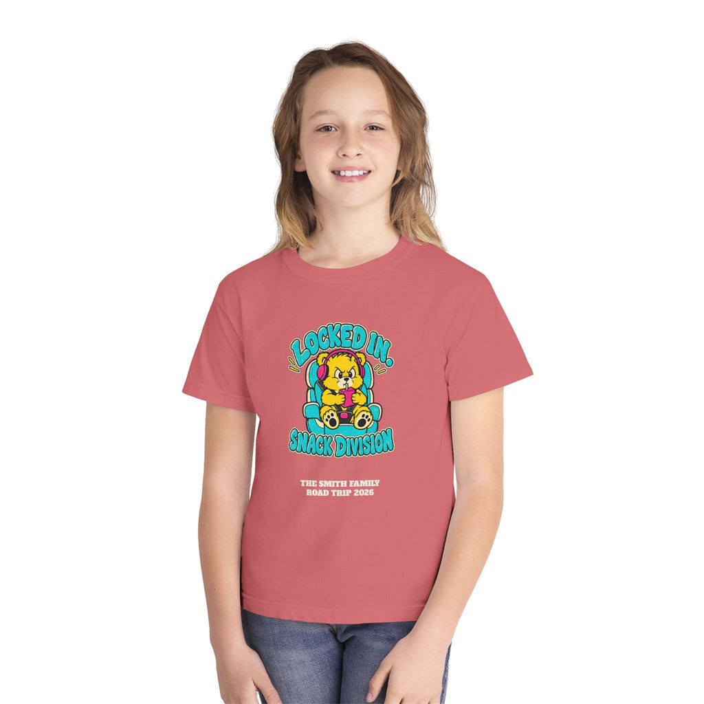 Custom Kids Snack Division Road Trip Shirt