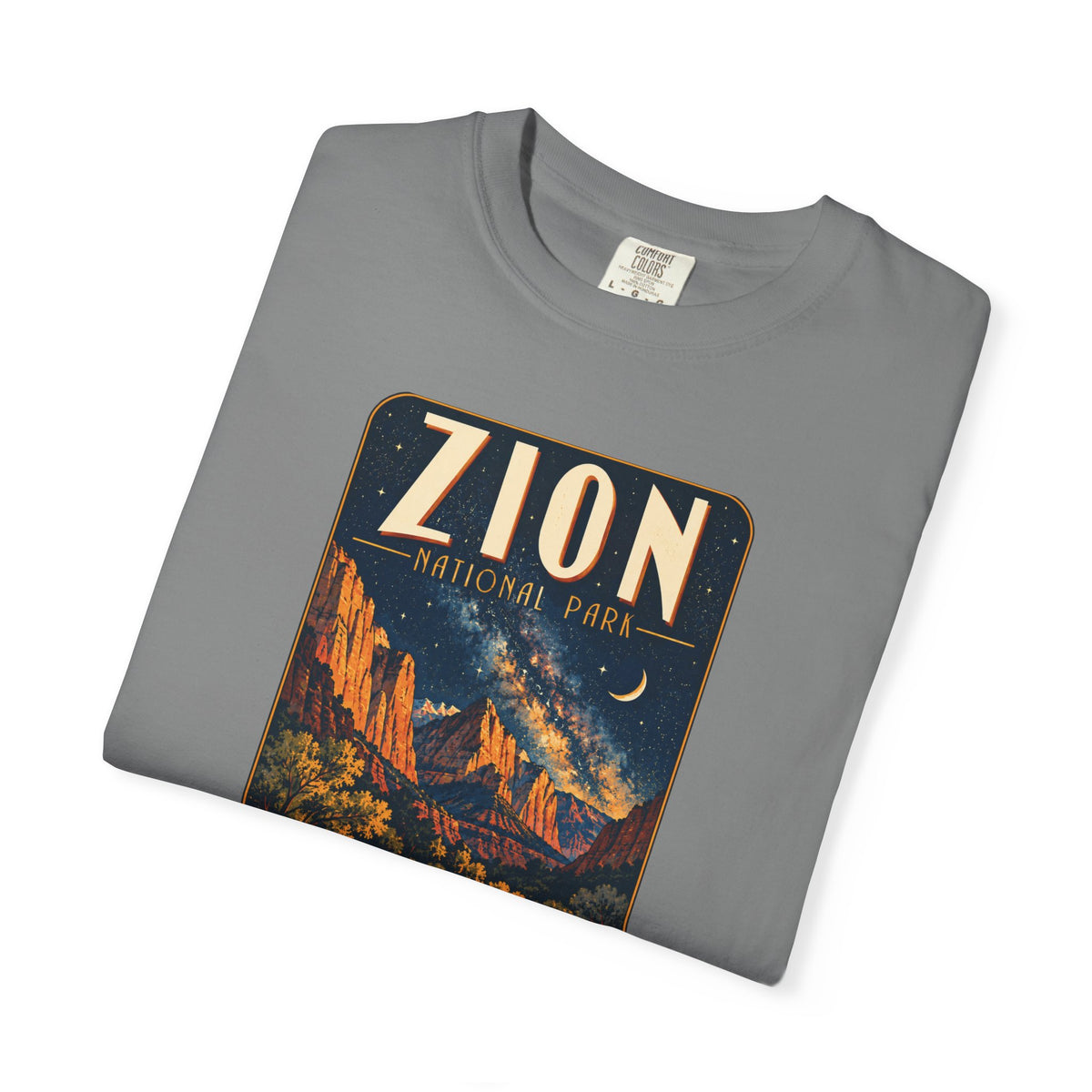 Custom Zion National Park Night Sky Shirt