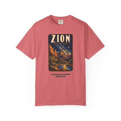Custom Zion National Park Night Sky Shirt