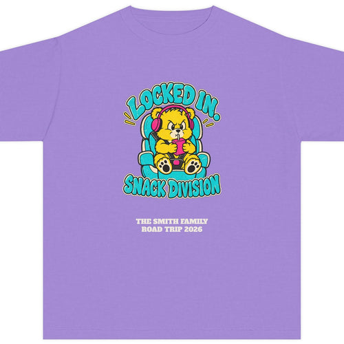 Custom Kids Snack Division Road Trip Shirt