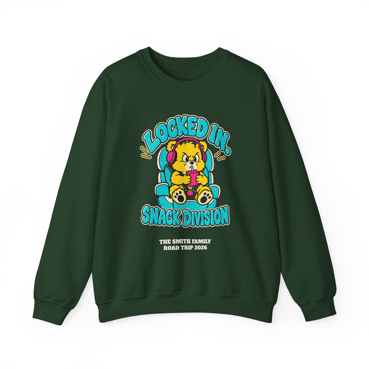 Custom Snack Division Road Trip Sweatshirt