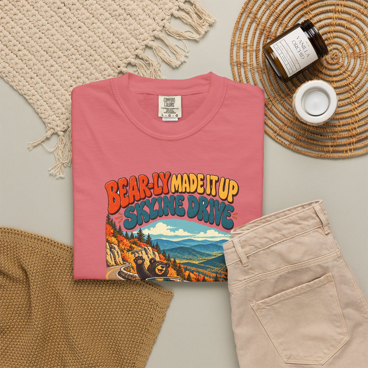 Custom Shenandoah National Park Funny Bear Skyline Drive Shirt
