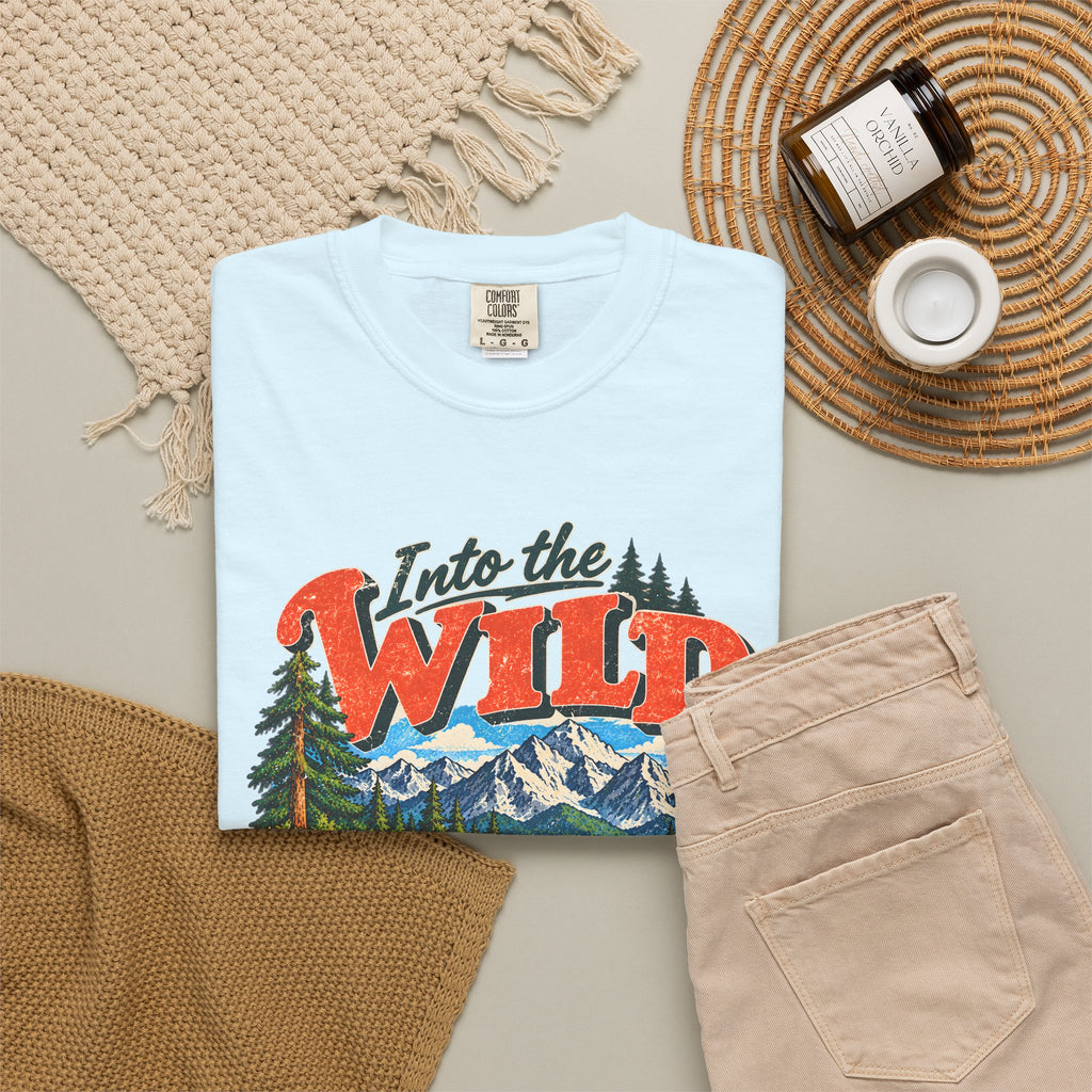 Custom Into the Wild Family Hiking Shirt