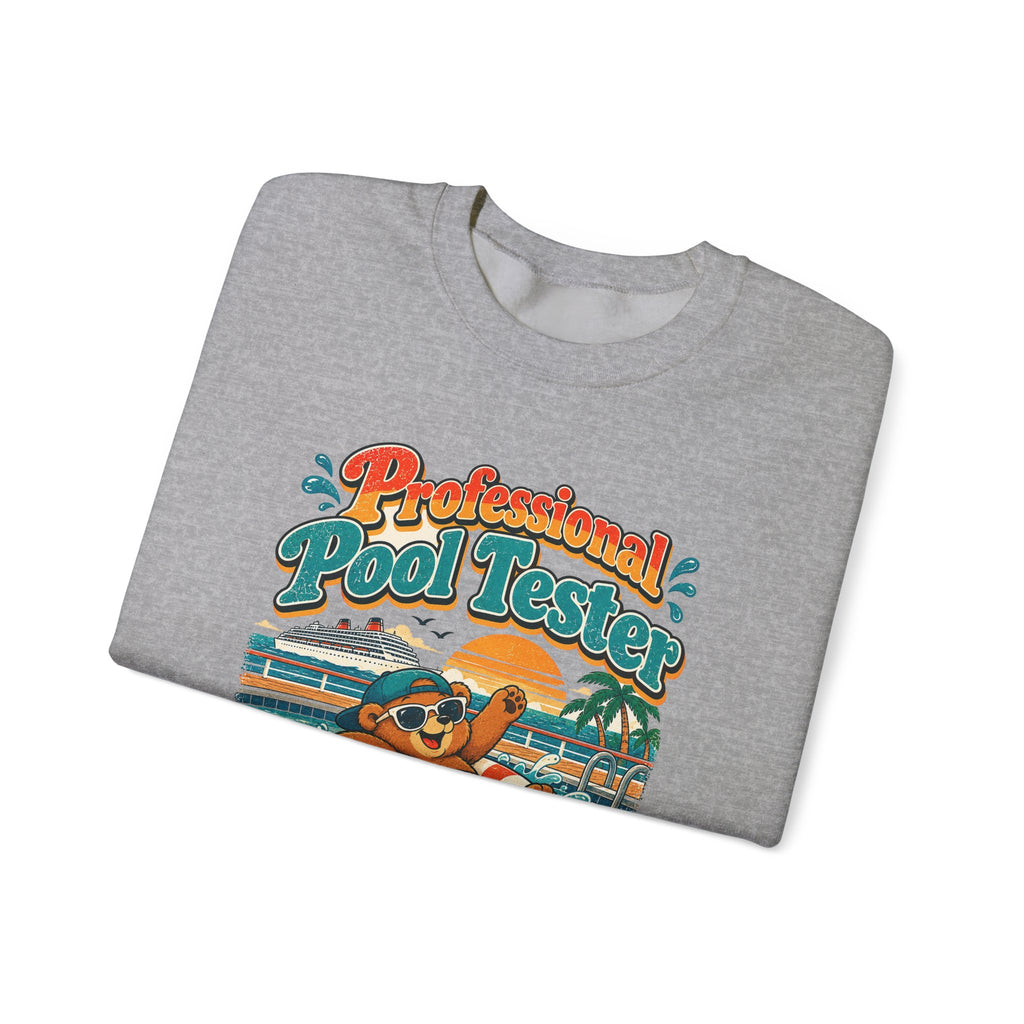 Custom Pool Tester Family Cruise Sweatshirt
