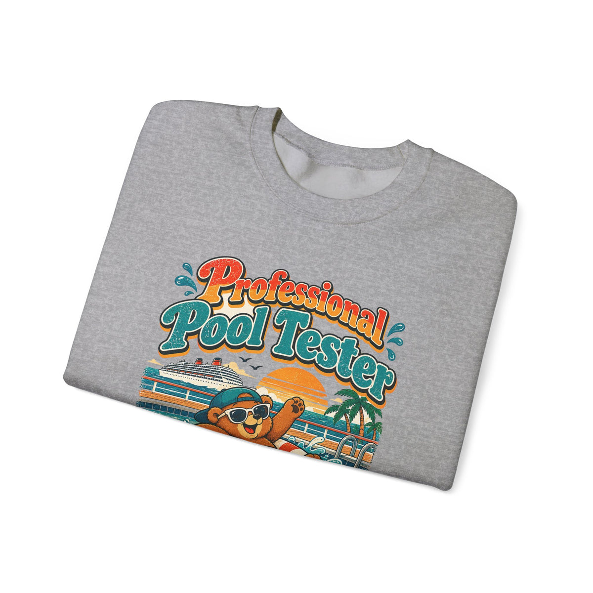 Custom Pool Tester Family Cruise Sweatshirt