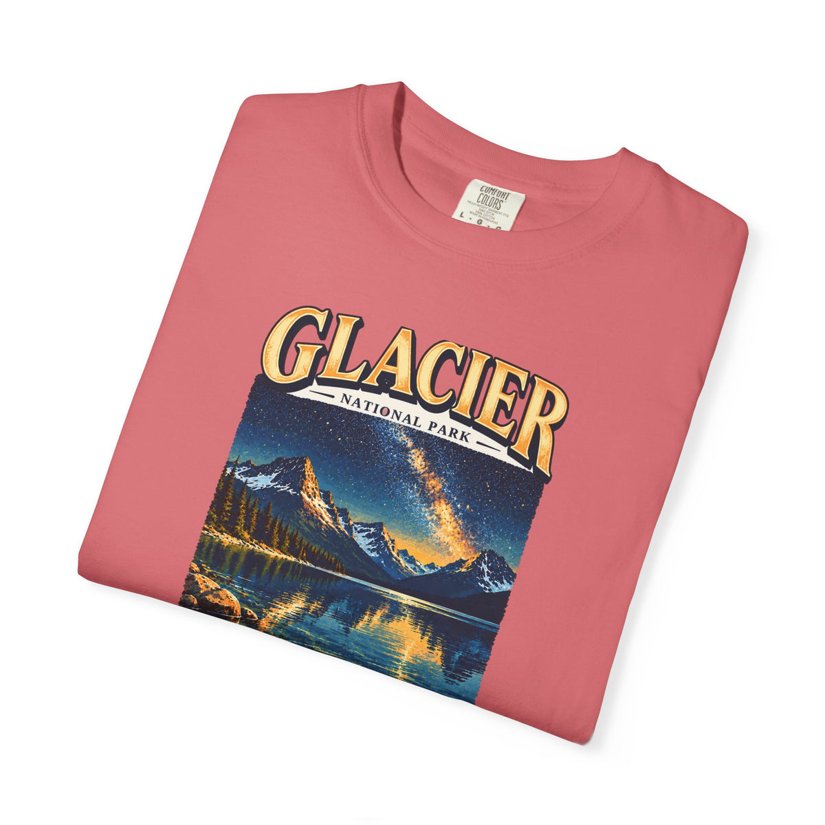 Custom Glacier National Park Night Sky Shirt
