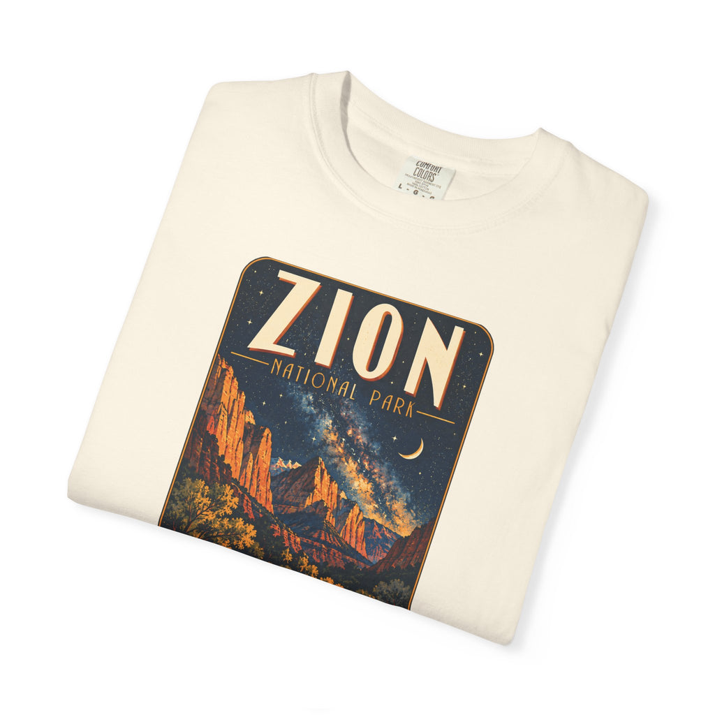 Custom Zion National Park Night Sky Shirt